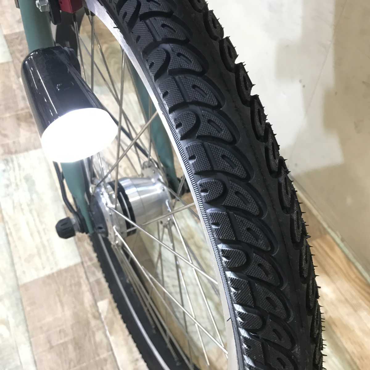 ブリヂストン bikke POLAR e ビッケ ポーラー イー グリーン 20インチ KQ122 【中古車】