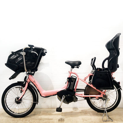 ブリヂストン アンジェリーノ プティット e ピンク 20インチ YO076【中古車】