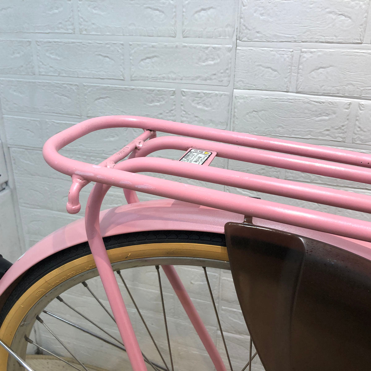 中古電動自転車 ヤマハ PAS ナチュラ L DX ピンク 26インチ YA087