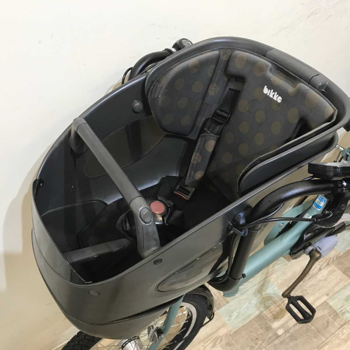 bikke j22インチ【現地引き取り限定】 ブリヂストン bikke POLAR e ビッケ ポーラー イー グリーン 20