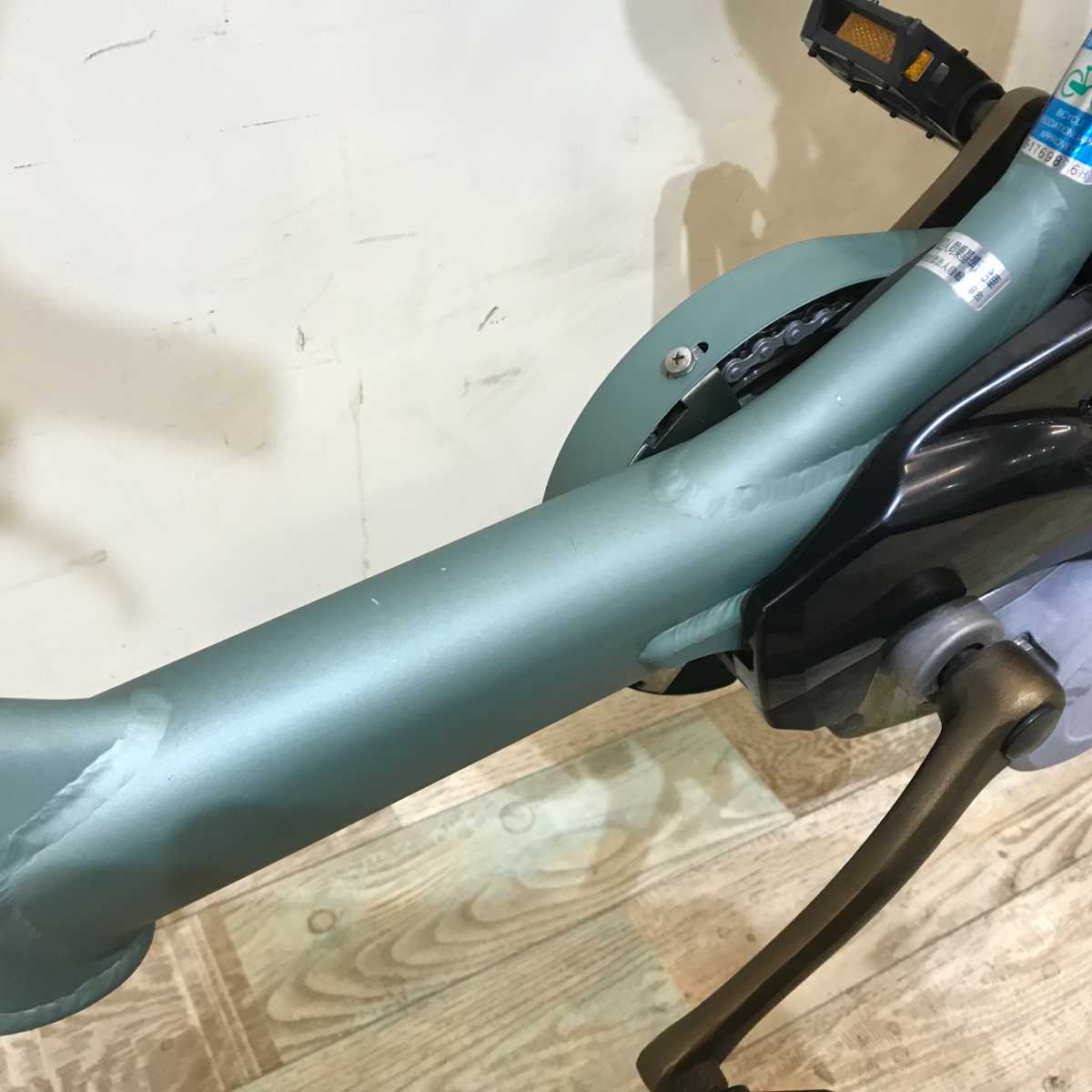 ブリヂストン bikke POLAR e ビッケ ポーラー イー グリーン 20インチ KQ122 【中古車】