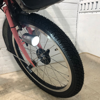 ブリヂストン アンジェリーノ プティット e ピンク 20インチ YO076【中古車】