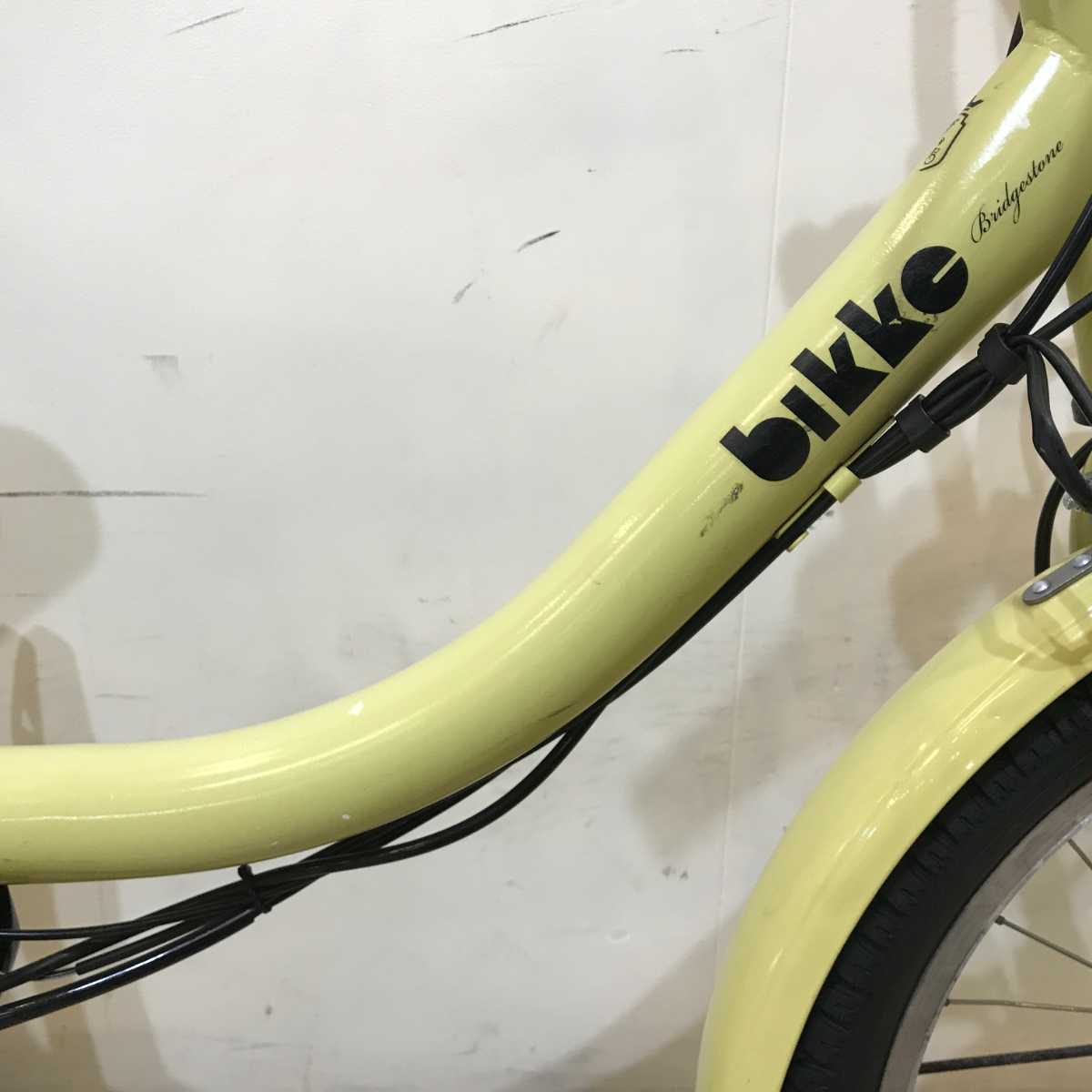 ブリヂストン bikke MOB e ビッケ モブ イー イエロー 20インチ KQ123