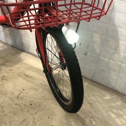 【１万円引き！】ブリヂストン ビッケ2e レッド 20インチ YG005 【中古車】