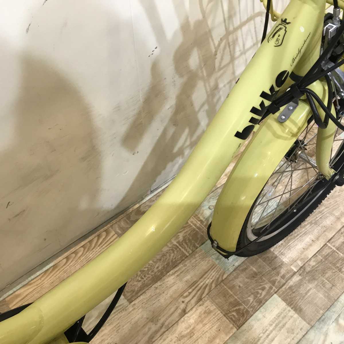 ブリヂストン bikke MOB e ビッケ モブ イー イエロー 20インチ KQ123 【中古車】