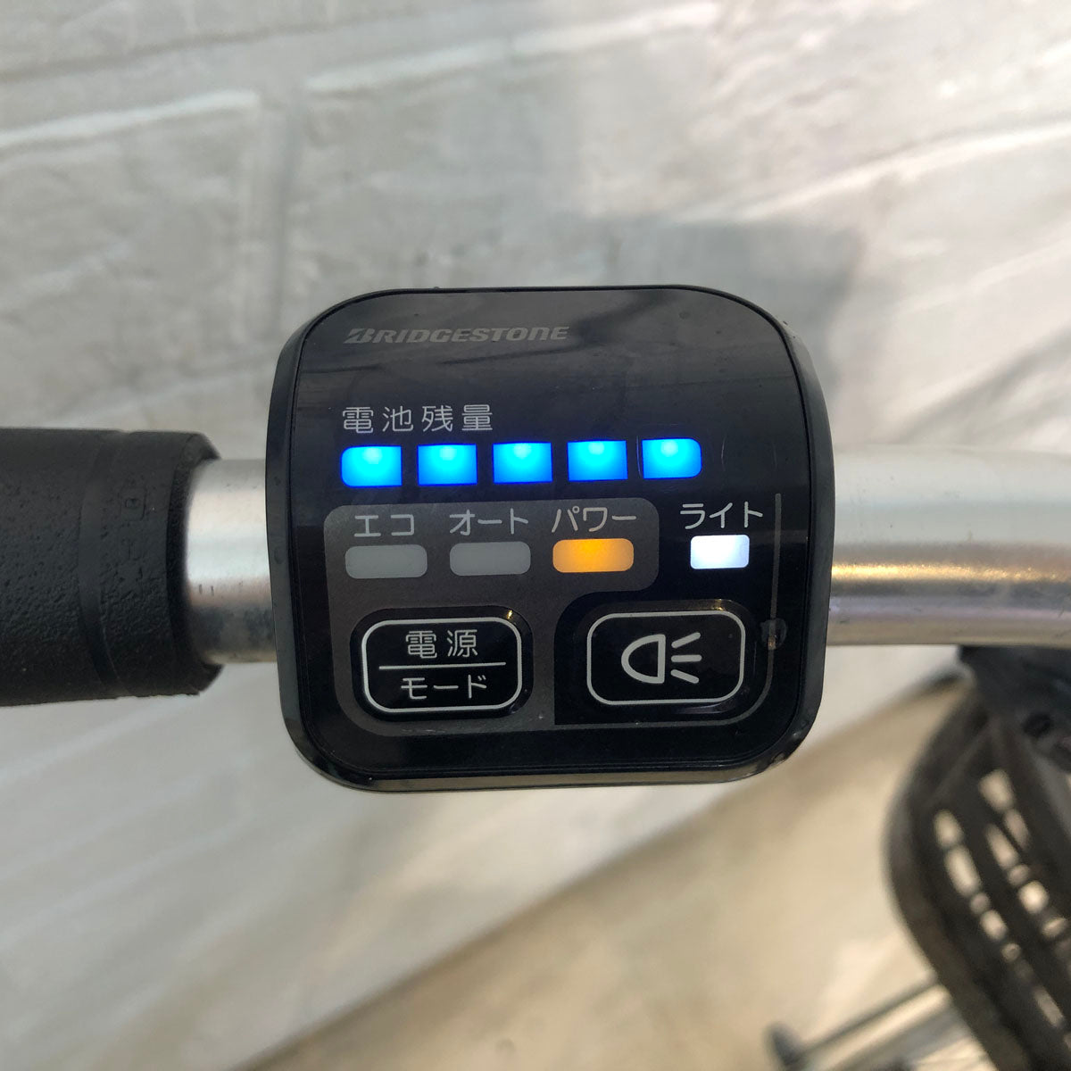 中古電動自転車 ブリヂストン フロンティア  ブルー 26インチ YA089