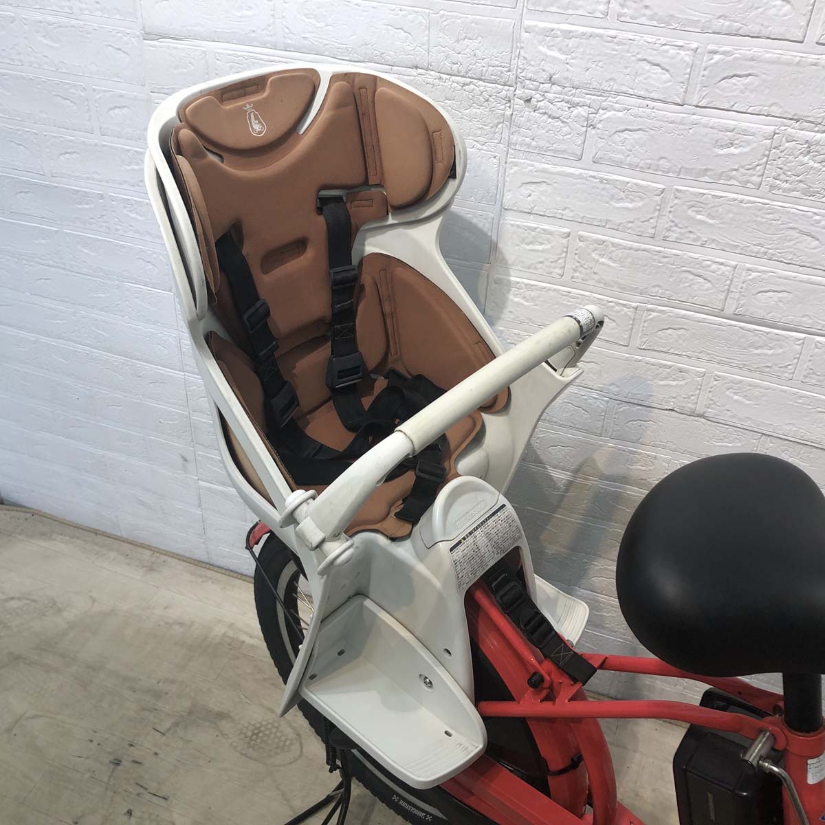 【１万円引き！】ブリヂストン ビッケ2e レッド 20インチ YG005 【中古車】