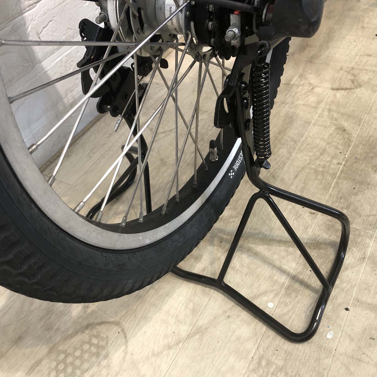 中古電動自転車 ブリヂストン ビッケ2e レッド 20インチ YG005