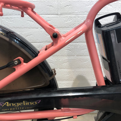 ブリヂストン アンジェリーノ プティット e ピンク 20インチ YO076【中古車】