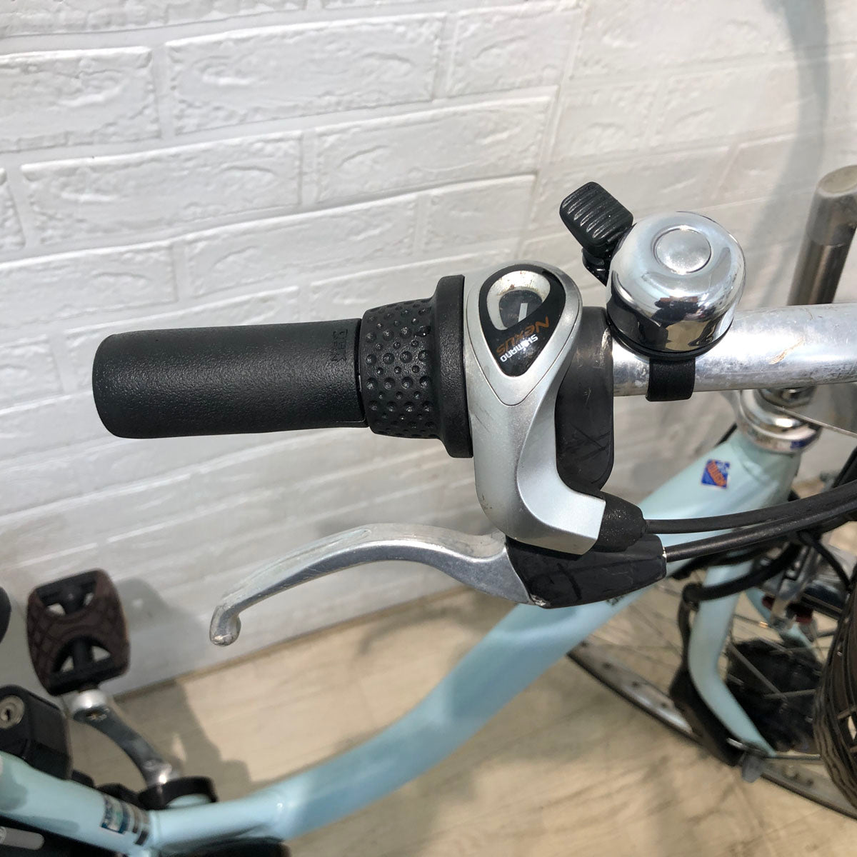 中古電動自転車 ブリヂストン フロンティア  ブルー 26インチ YA089