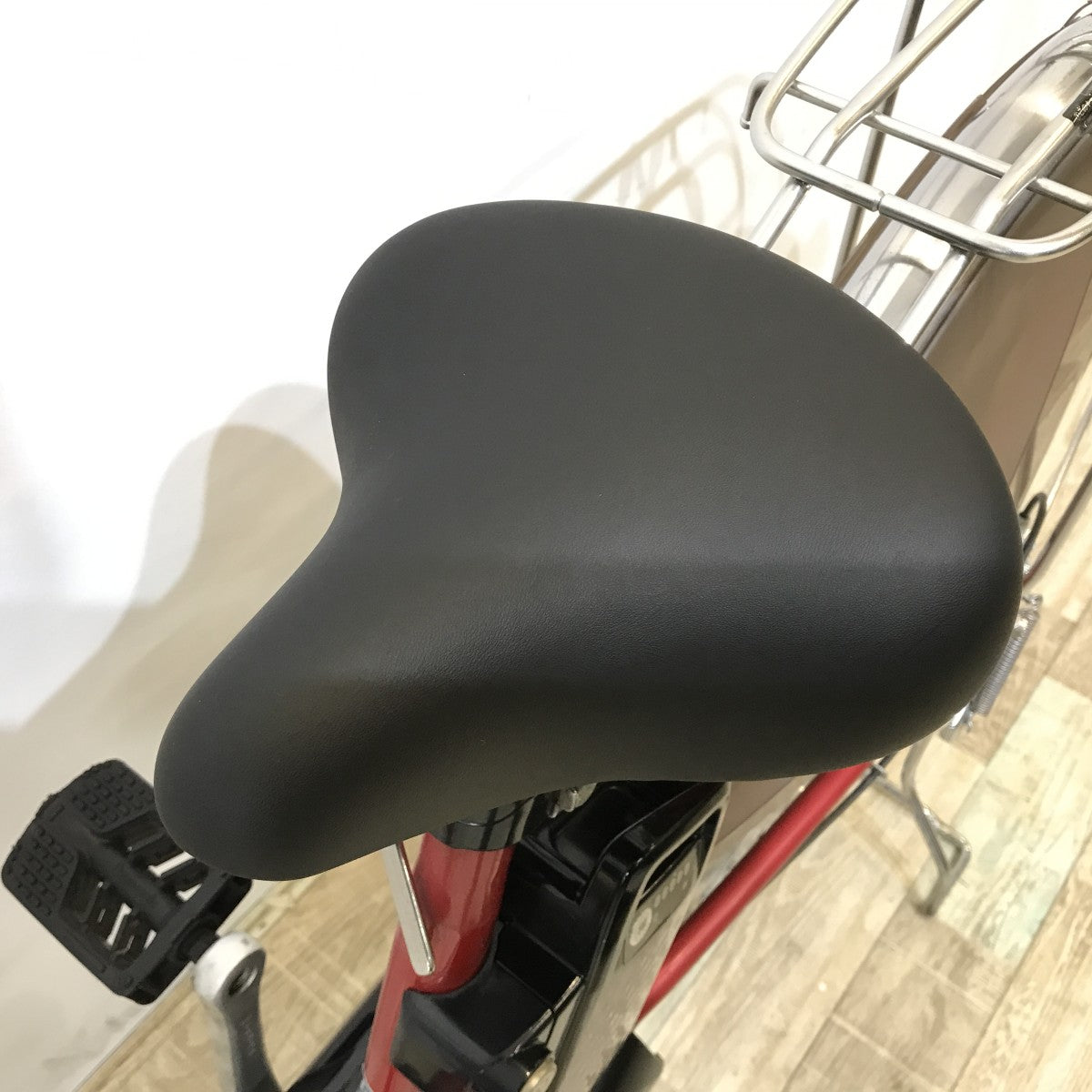 中古電動自転車 パナソニック ビビDX レッド 26インチ KJ079