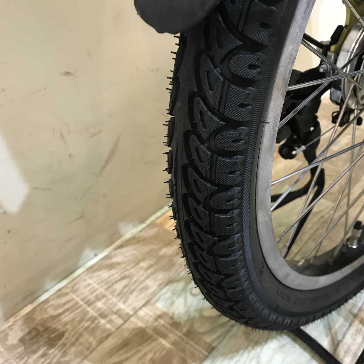 ブリヂストン bikke MOB e ビッケ モブ イー イエロー 20インチ KQ123 【中古車】
