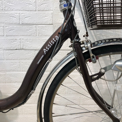 ブリヂストン アシスタ  ライト ブラウン 26インチ YA088 【中古車】