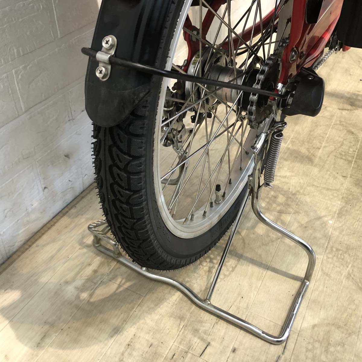 中古電動自転車 パナソニック ギュットミニ レッド 20インチ YG006