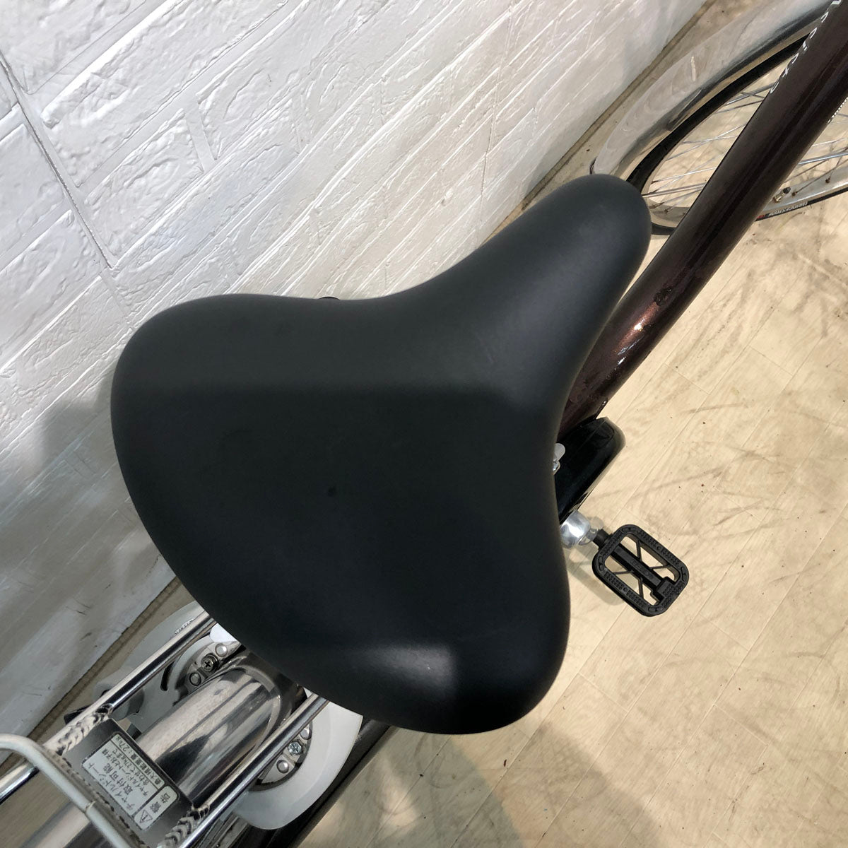 中古電動自転車 ブリヂストン アシスタ  ライト ブラウン 26インチ YA088