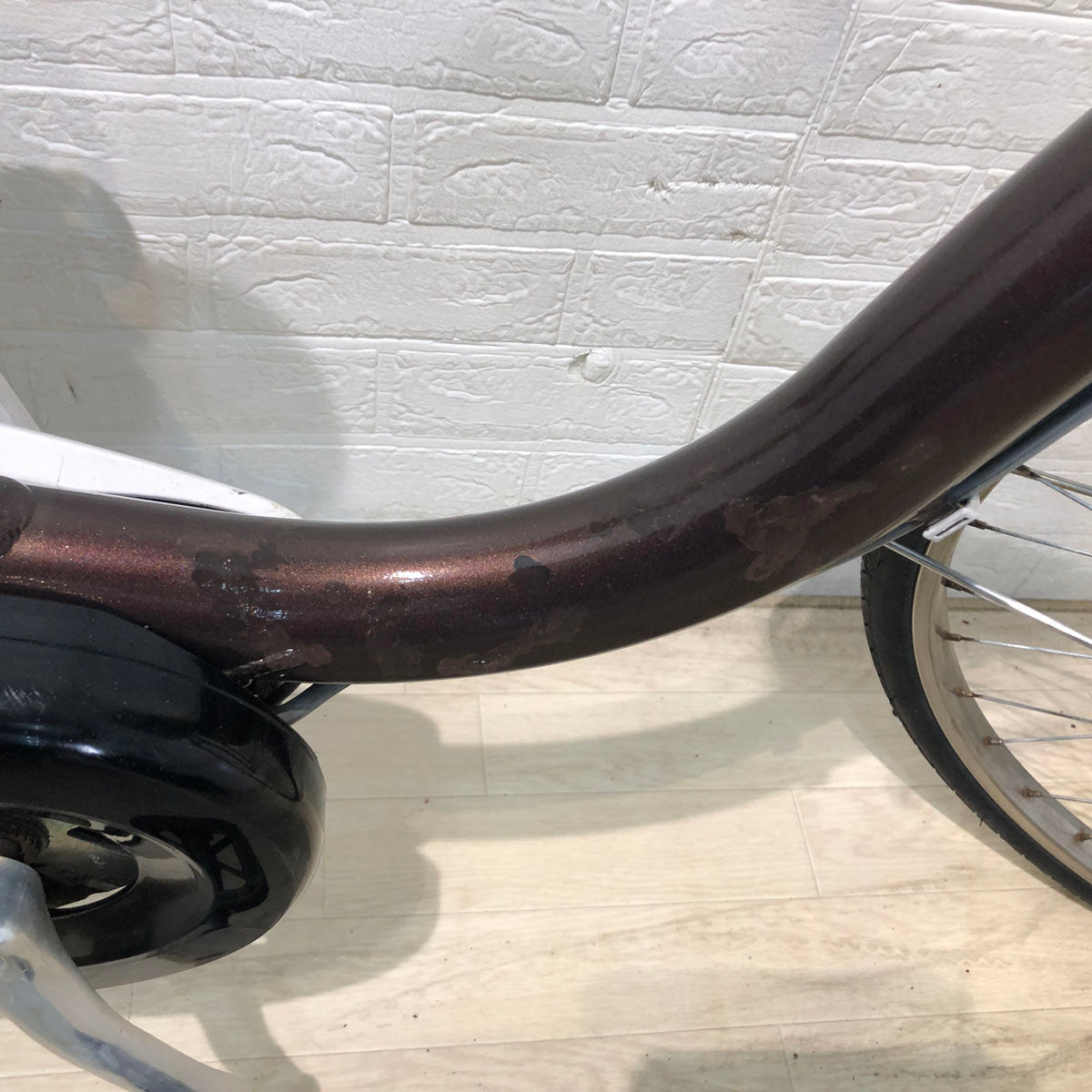 ブリヂストン アシスタ  ライト ブラウン 26インチ YA088 【中古車】