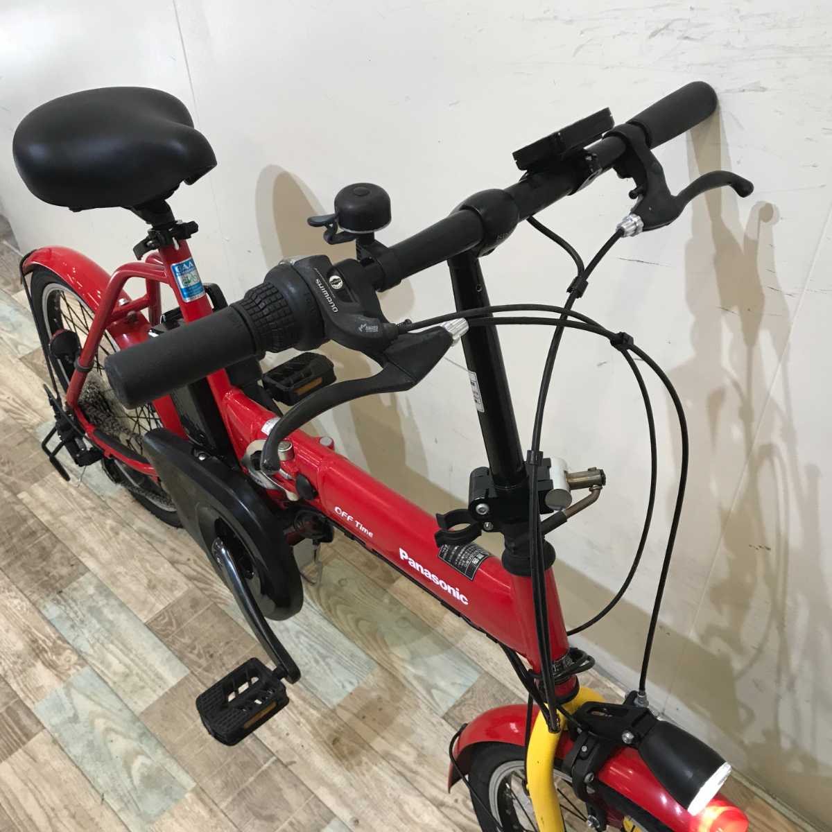 No.308 パナソニックオフタイム BE-EHW07 整備済み20インチ Panasonic 電動自転車 パナソニック オフタイム 20インチ BE