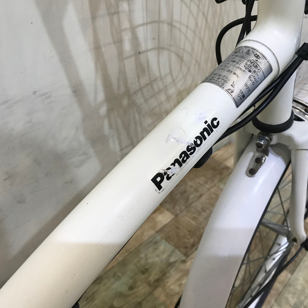 中古　20インチ　自転車　変速なし　 　防犯登録解除手続き完了　カギ2個　前後カゴ付き　 NEXTYLE クロスバイク OGK前カゴ付き 泥除け フェンダー 自転車 700