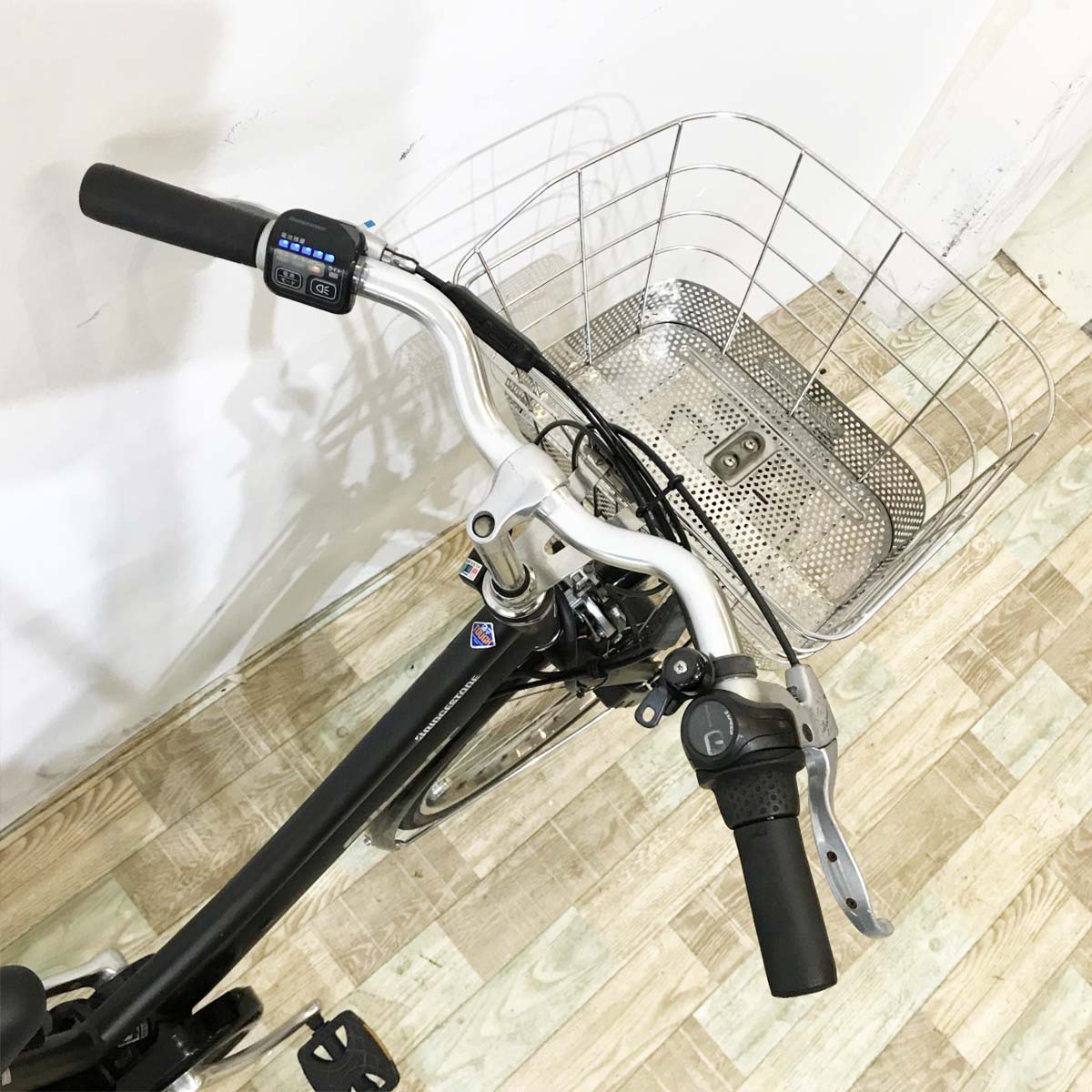 中古電動自転車 ブリヂストン アルベルトe ブラック 26インチ KJ081