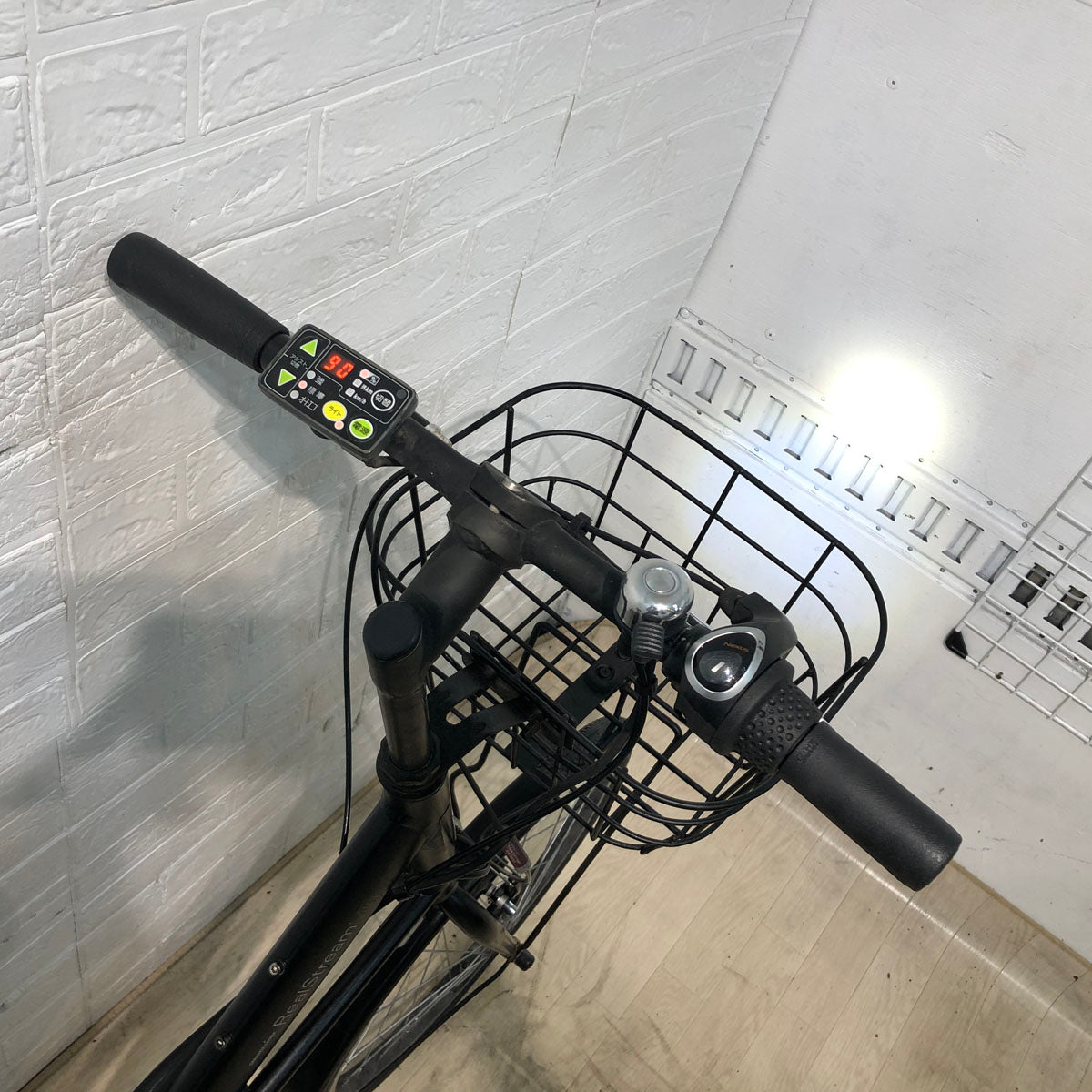 中古電動自転車 ブリヂストン リアルストリーム ミニ ブラック 20インチ YA090