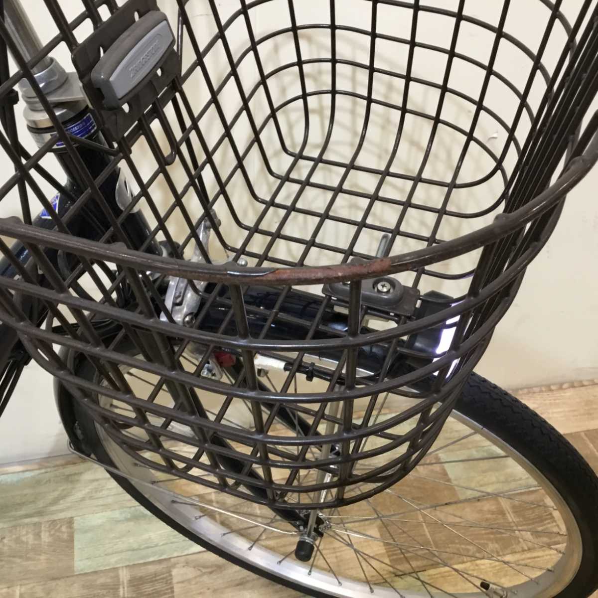 ブリヂストン アシスタ ベーシック ネイビー 24インチ KM028【中古車】
