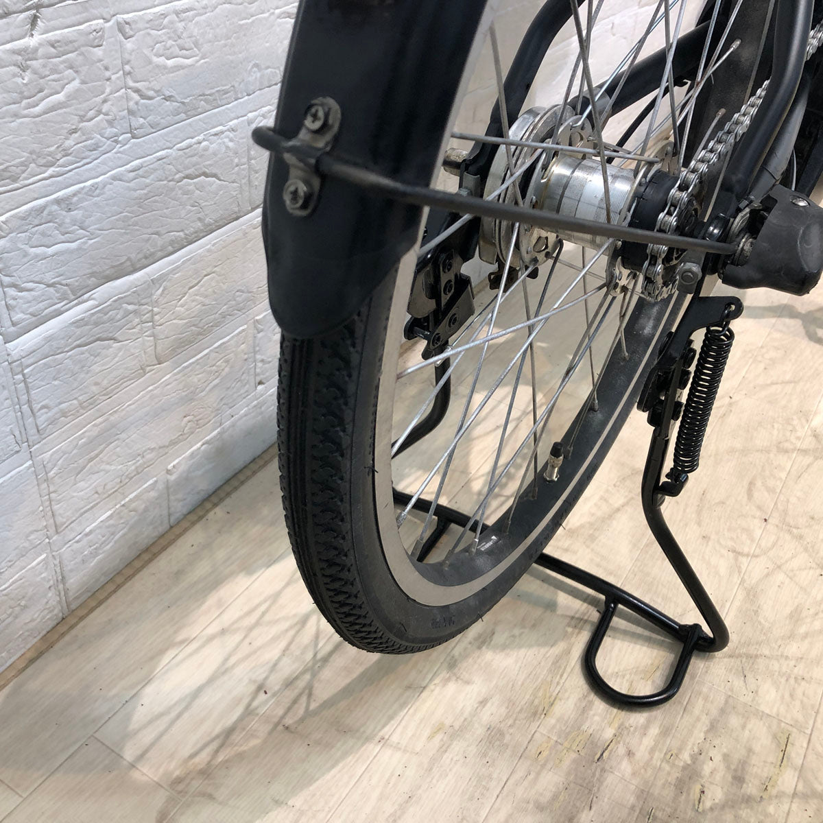 中古電動自転車 ブリヂストン リアルストリーム ミニ ブラック 20