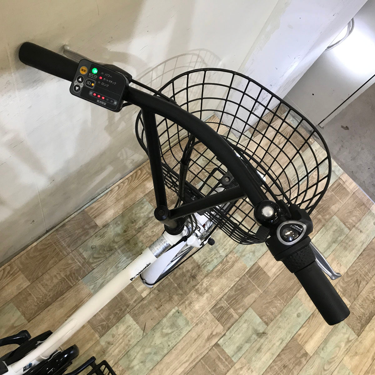 電動自転車 パナソニック ミニベロ 20インチ 新基準 シュガードロップ 小径車 中古 Panasonic Sugar Drop ● 中古電動自転車 パナソニック シュガードロップ ホワイト 20インチ