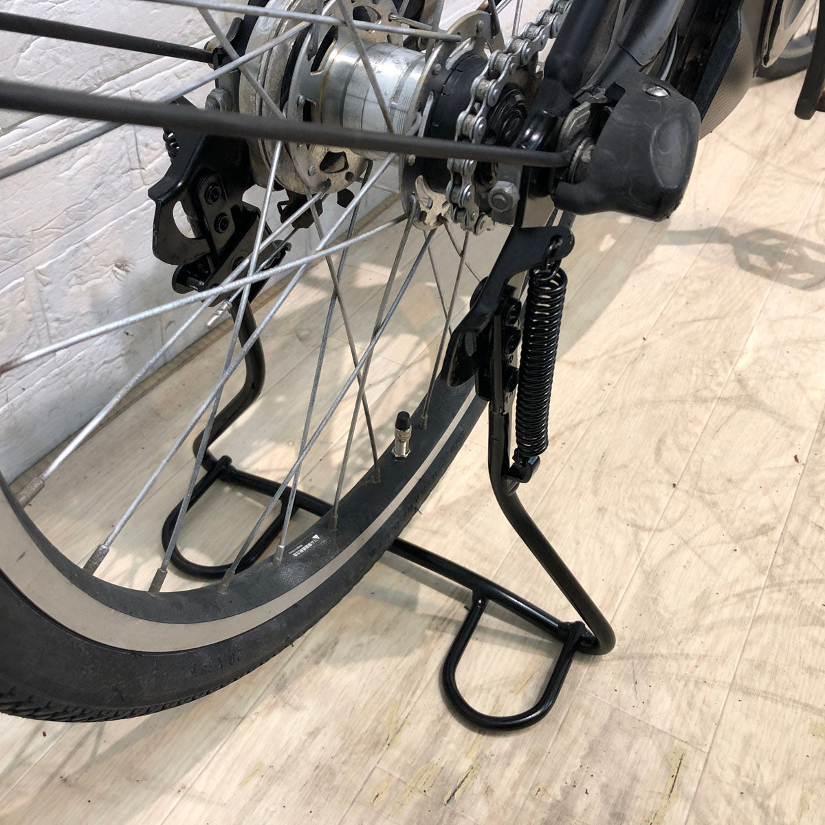 中古電動自転車 ブリヂストン リアルストリーム ミニ ブラック 20インチ YA090