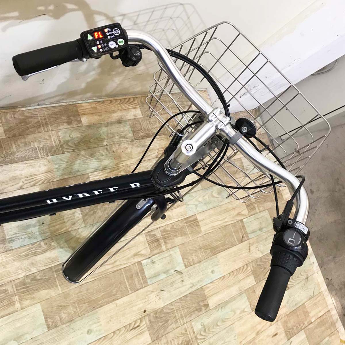 電動自転車 ブリヂストン HYDEE B ハイディ ビー ブラック 26インチ KV063 【中古車】