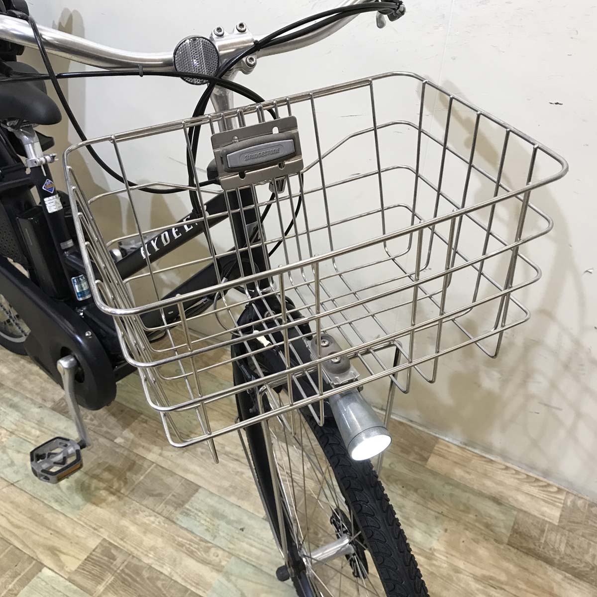 電動自転車 ブリヂストン HYDEE B ハイディ ビー ブラック 26インチ KV063 【中古車】