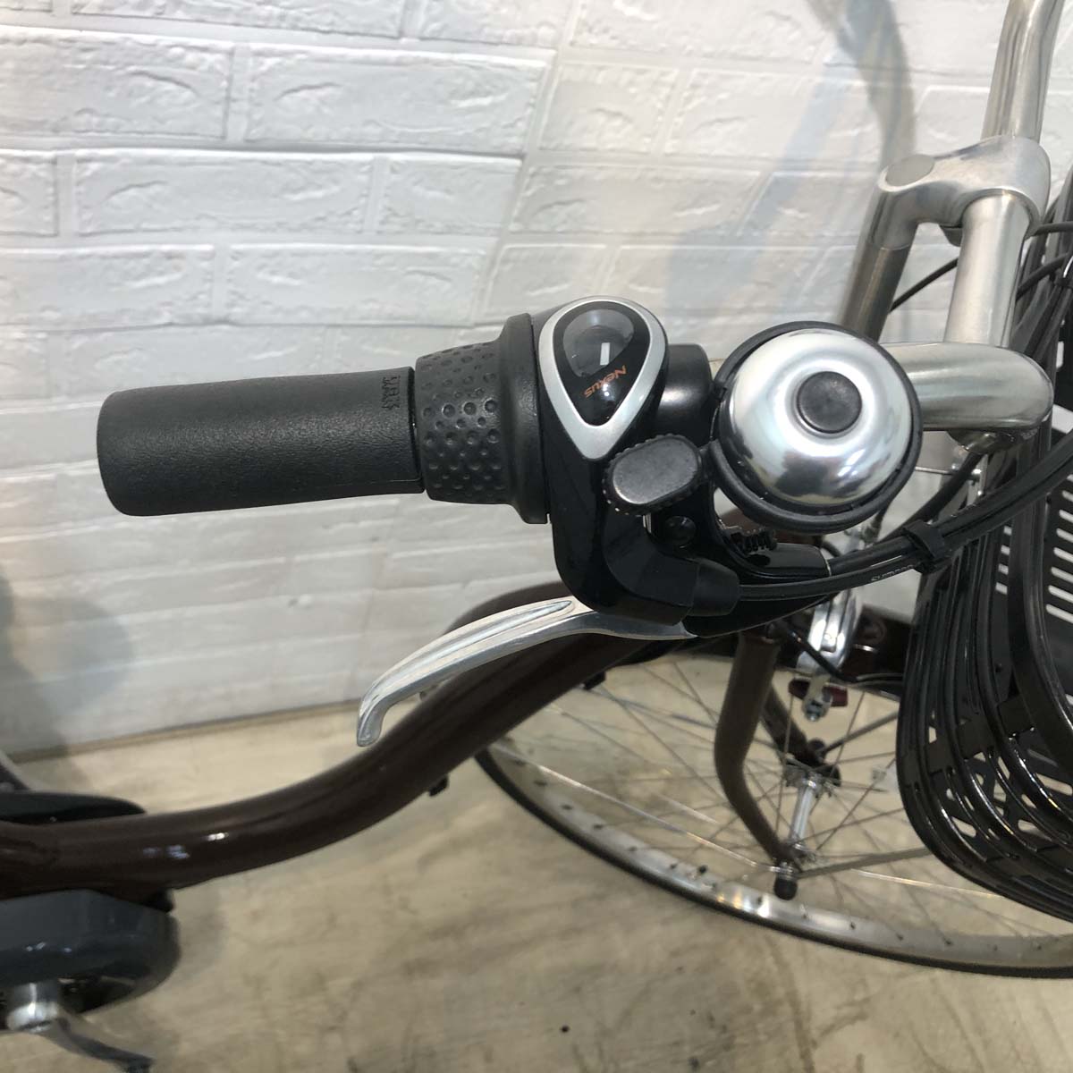 中古電動自転車 ヤマハ PAS ナチュラXL DX ブラウン 26インチ YG007