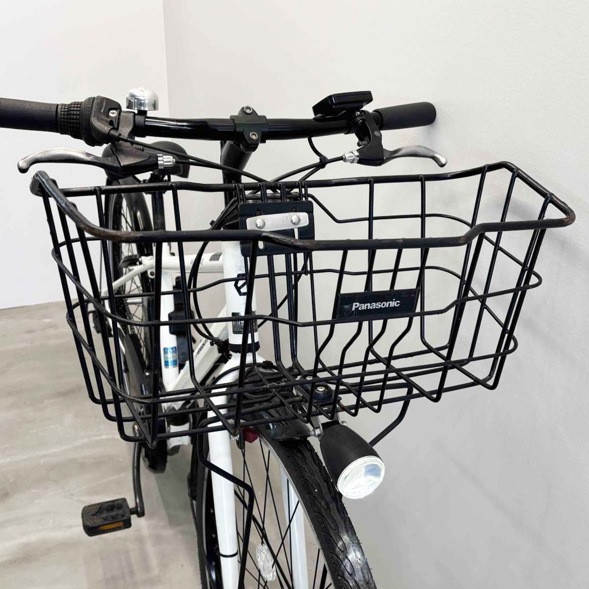中古電動自転車 パナソニック ベロスター ホワイト 700C YJ027