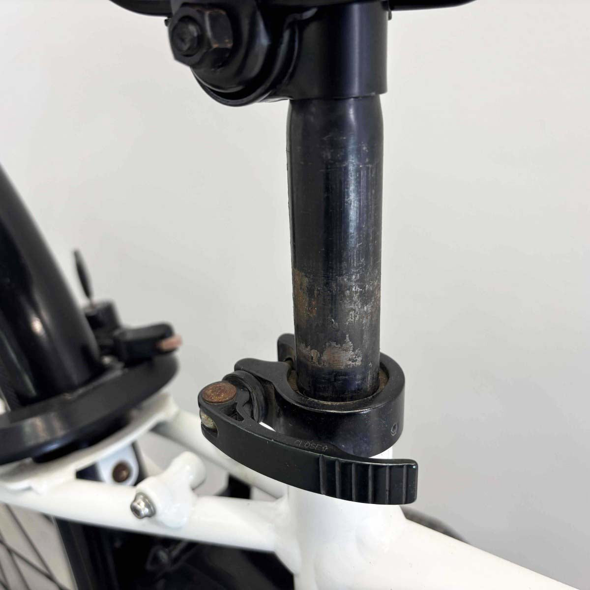 中古電動自転車 パナソニック ベロスター ホワイト 700C YJ027