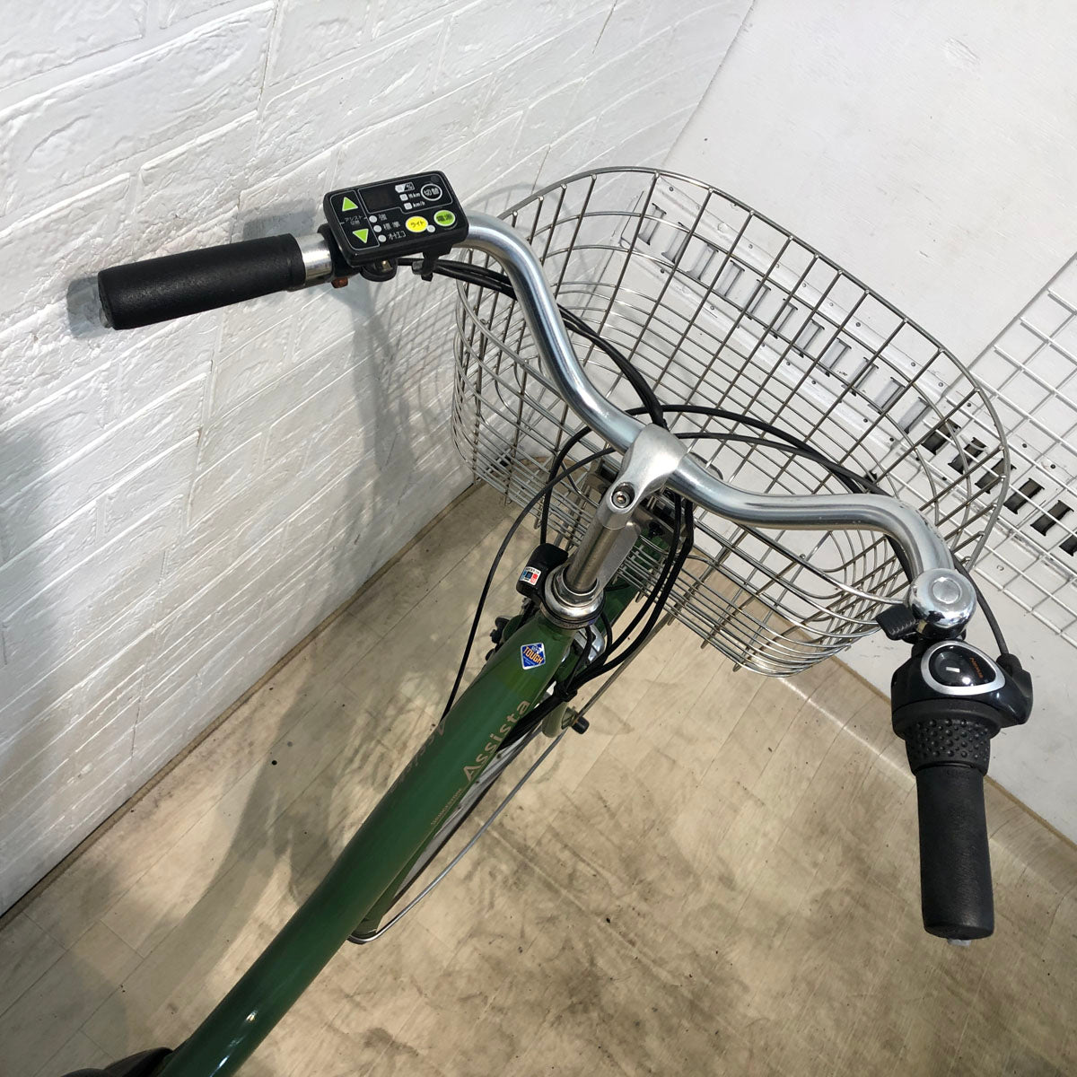 中古電動自転車 ブリヂストン アシスタ ファイン グリーン 26インチ