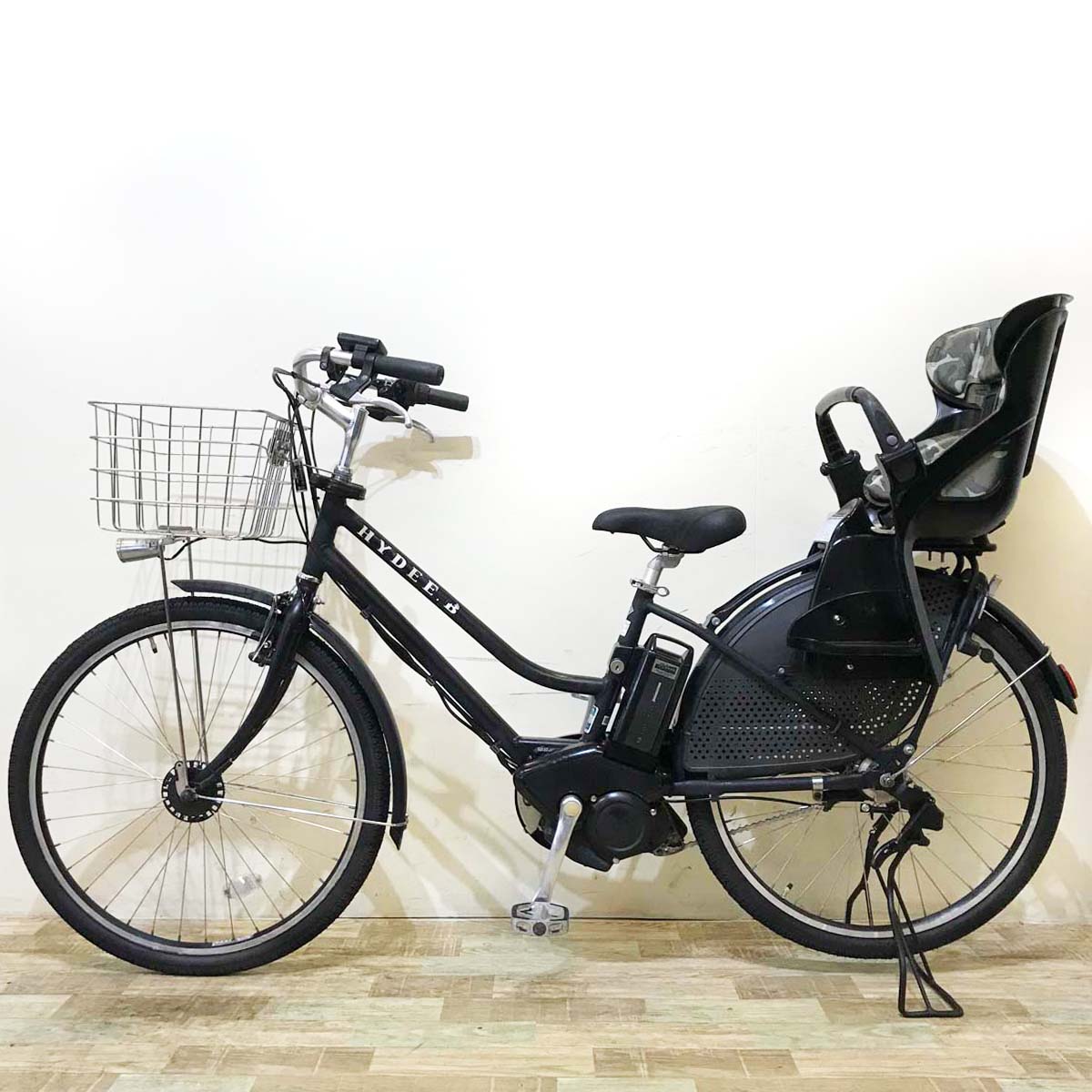 電動自転車 ブリヂストン HYDEE B ハイディ ビー ブラック 26インチ KV063 【中古車】