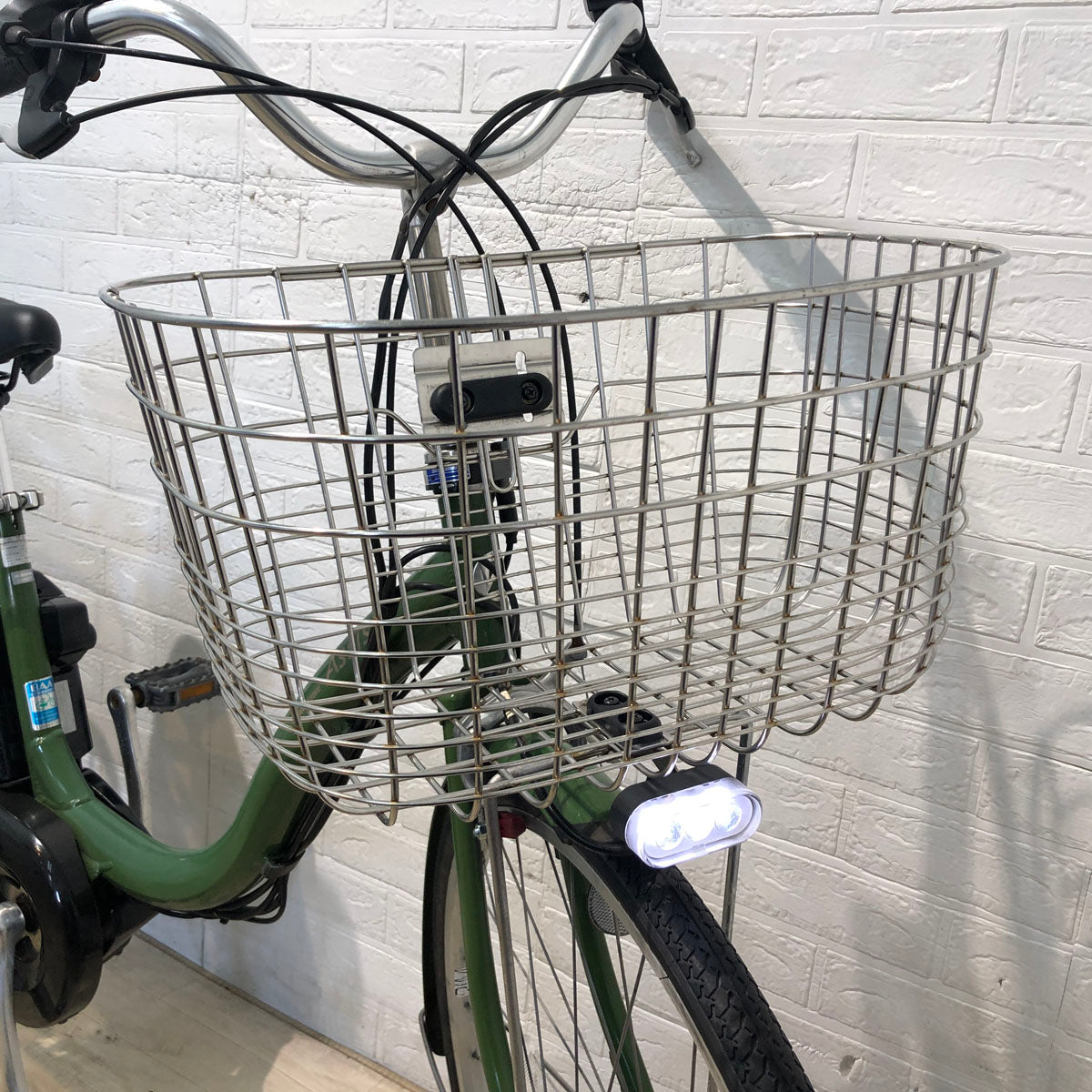 中古電動自転車 ブリヂストン アシスタ ファイン グリーン 26インチ YA091