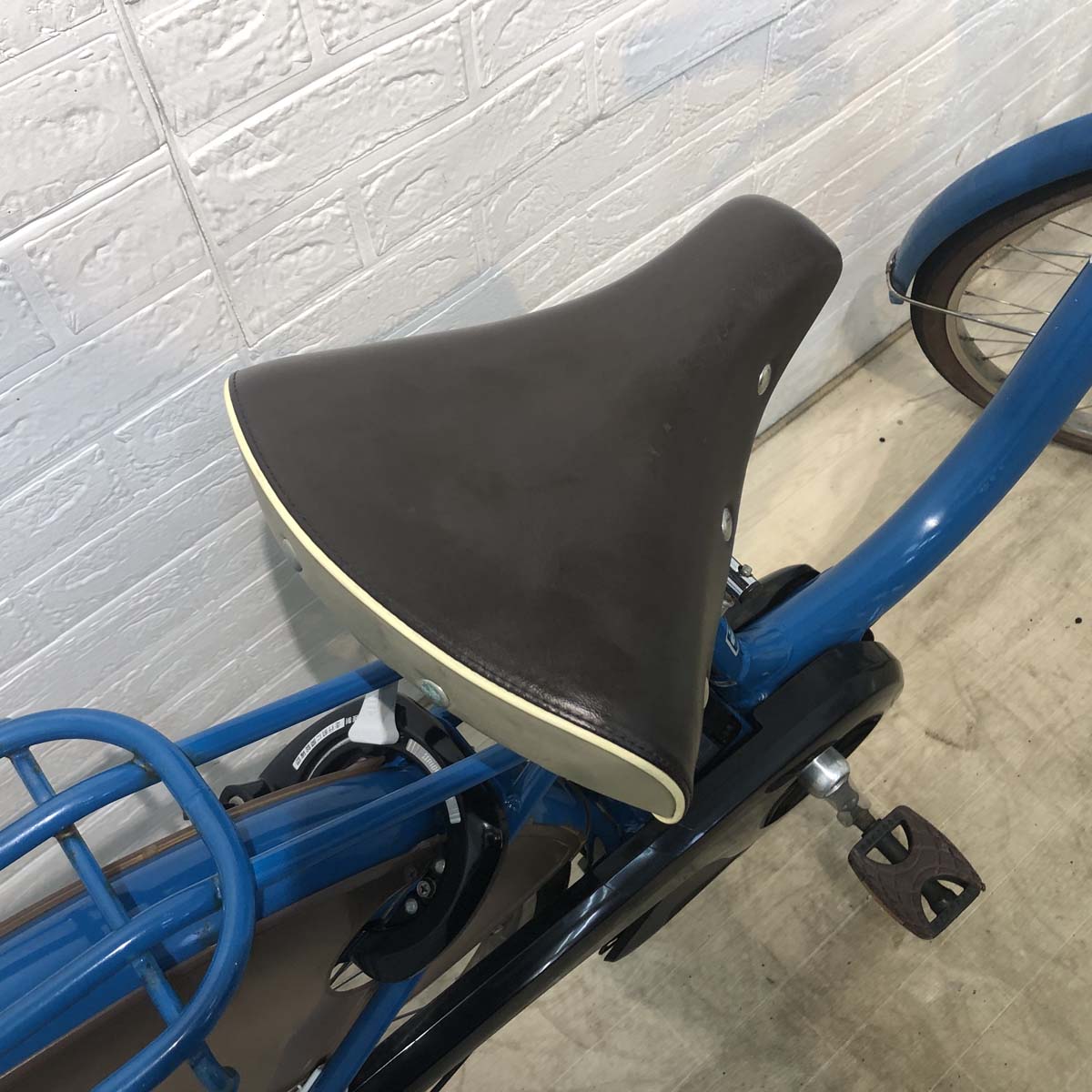 中古電動自転車 ブリヂストン アシスタ DX ブルー 26インチ YG008