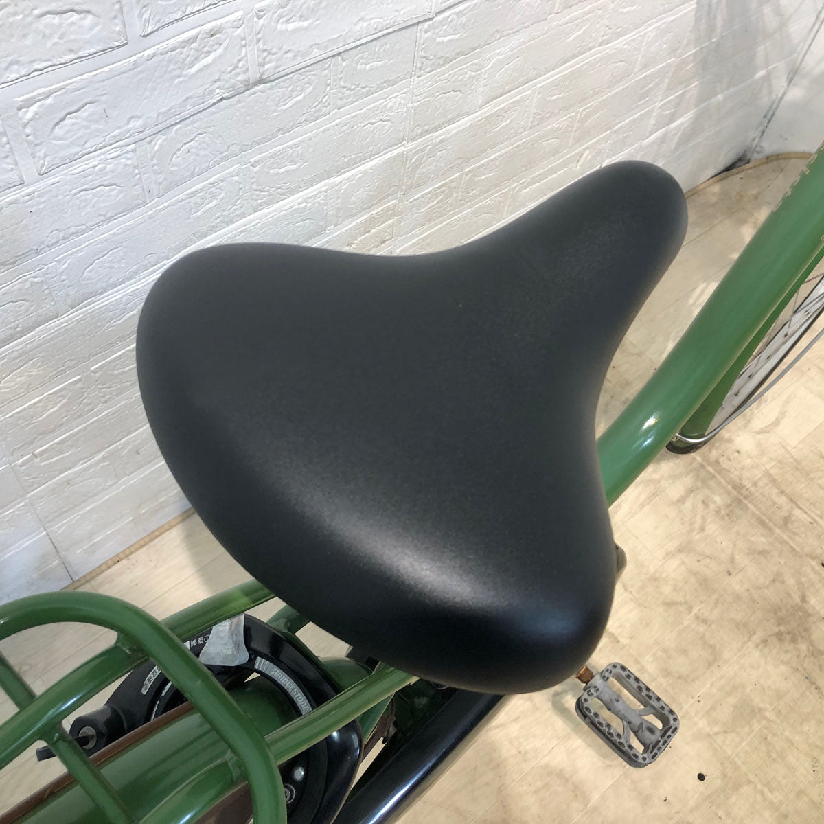 中古電動自転車 ブリヂストン アシスタ ファイン グリーン 26インチ YA091