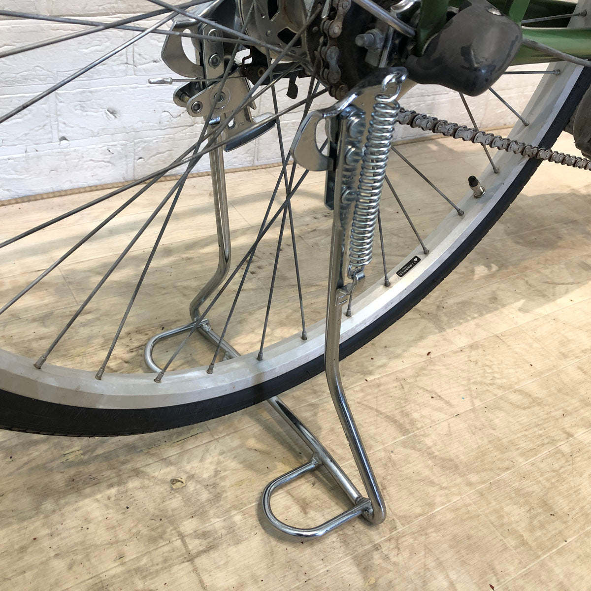 中古電動自転車 ブリヂストン アシスタ ファイン グリーン 26インチ YA091