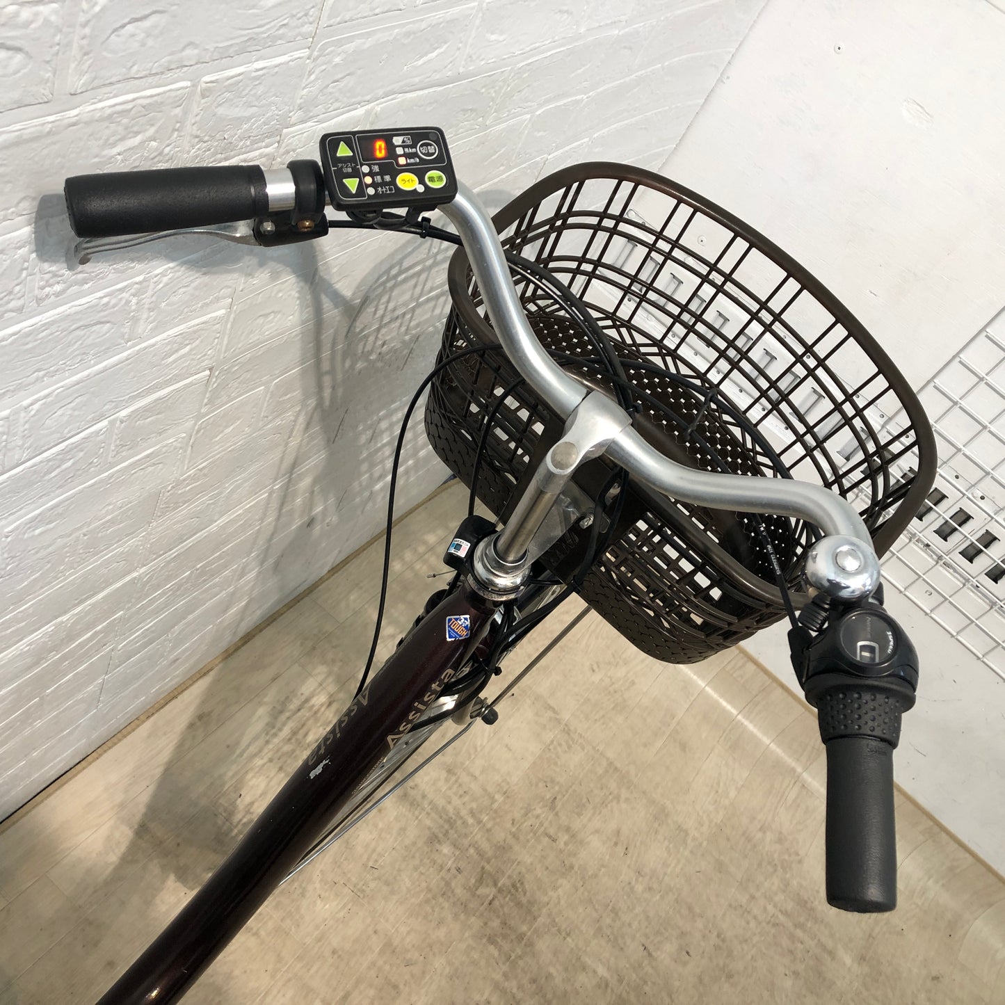 ブリヂストン アシスタ DX ブラウン 26インチ YO079 【中古車】