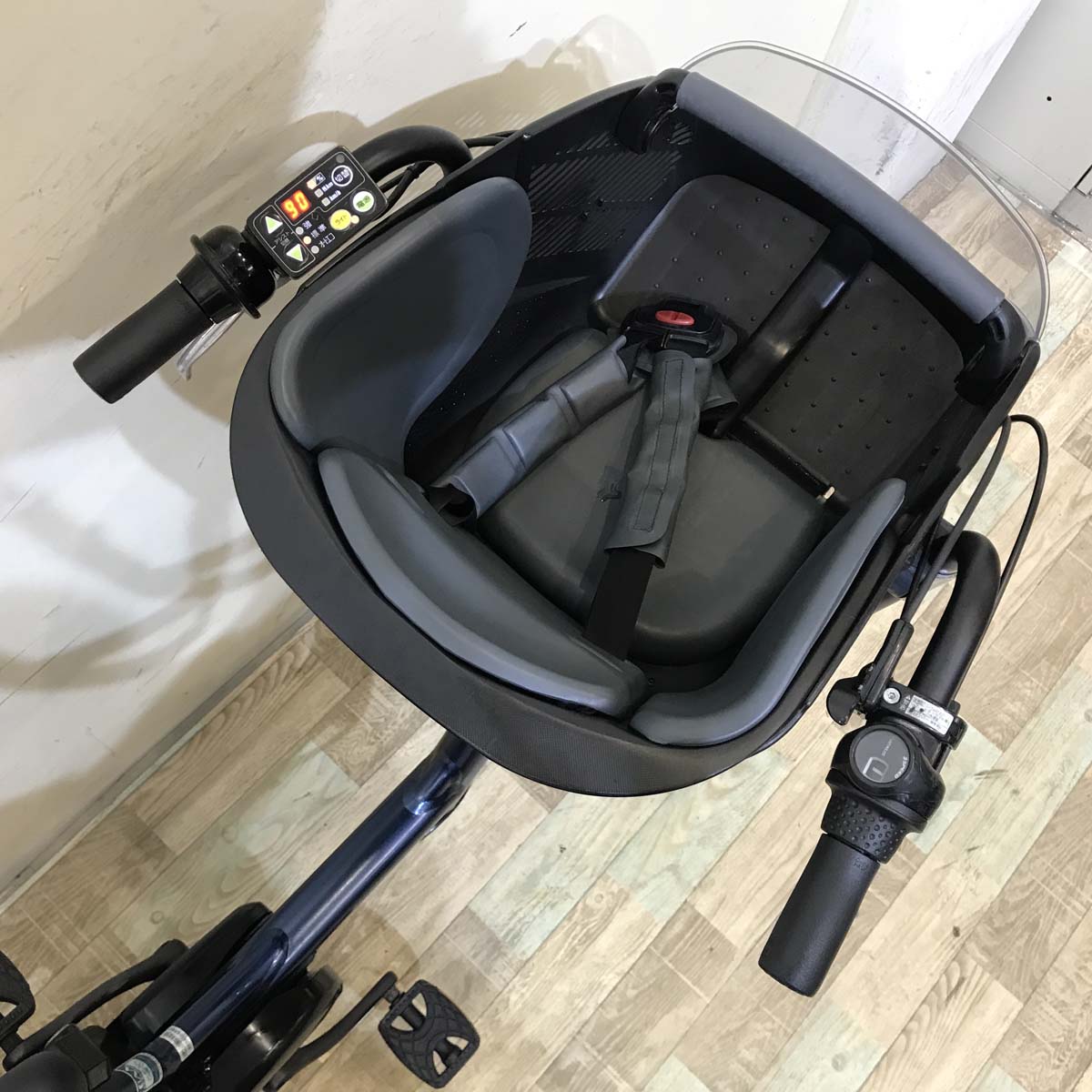 ヤマハ PAS Kiss mini パス キッス ミニ ネイビー 20インチ KV064【中古車】