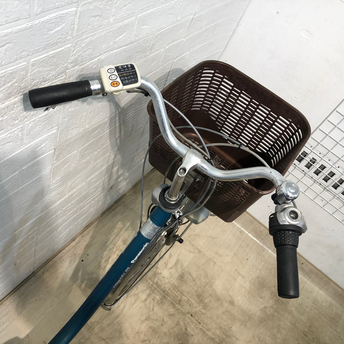 中古電動自転車 訳あり スペアバッテリー付 パナソニック ビビ DX  ブルー 26インチ YA092