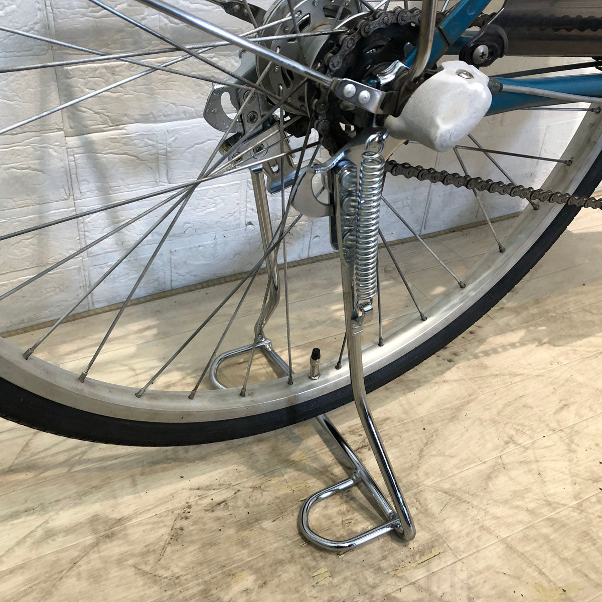 中古電動自転車 訳あり スペアバッテリー付 パナソニック ビビ DX  ブルー 26インチ YA092