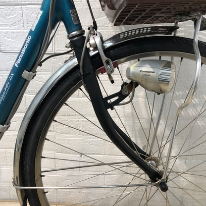 訳あり スペアバッテリー付 パナソニック ビビ DX  ブルー 26インチ YA092 【中古車】