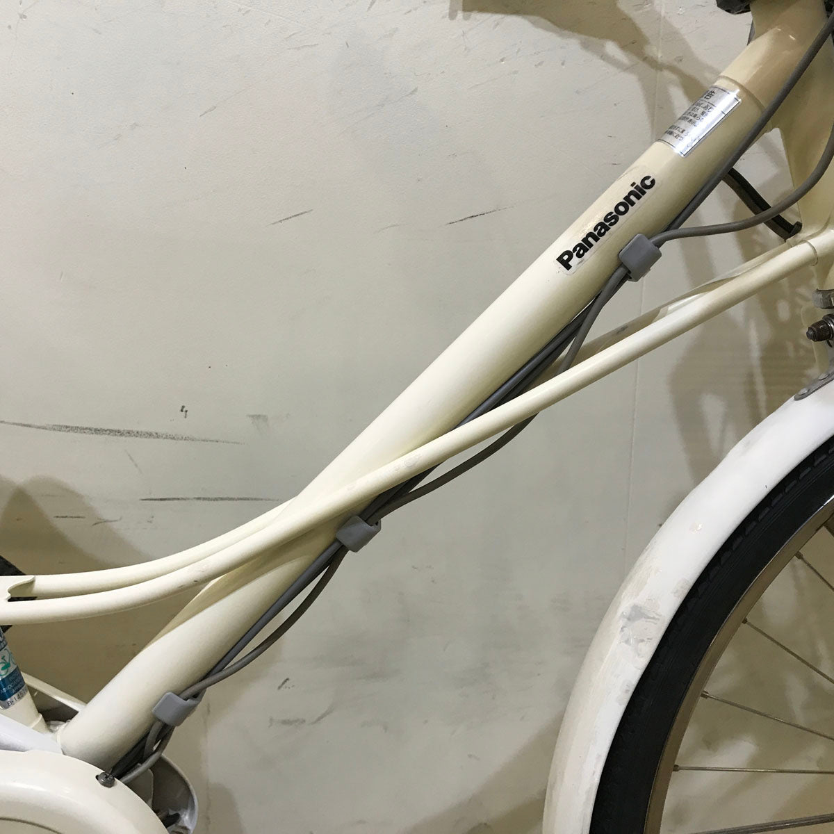 中古電動自転車 パナソニック カラーズ ホワイト 26インチ KZ146 – e
