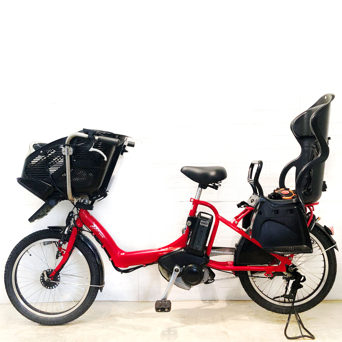 中古電動自転車 ブリヂストン アンジェリーノ プティット e レッド 20インチ YA093