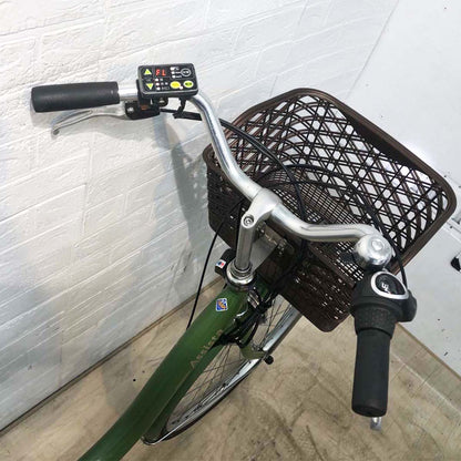 ブリヂストン アシスタ ファイン グリーン 24インチ YG010 【中古車】