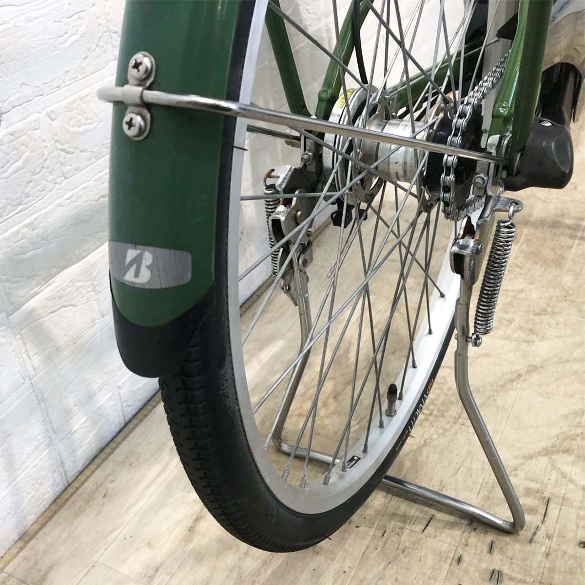 ブリヂストン アシスタ ファイン グリーン 24インチ YG010 【中古車】