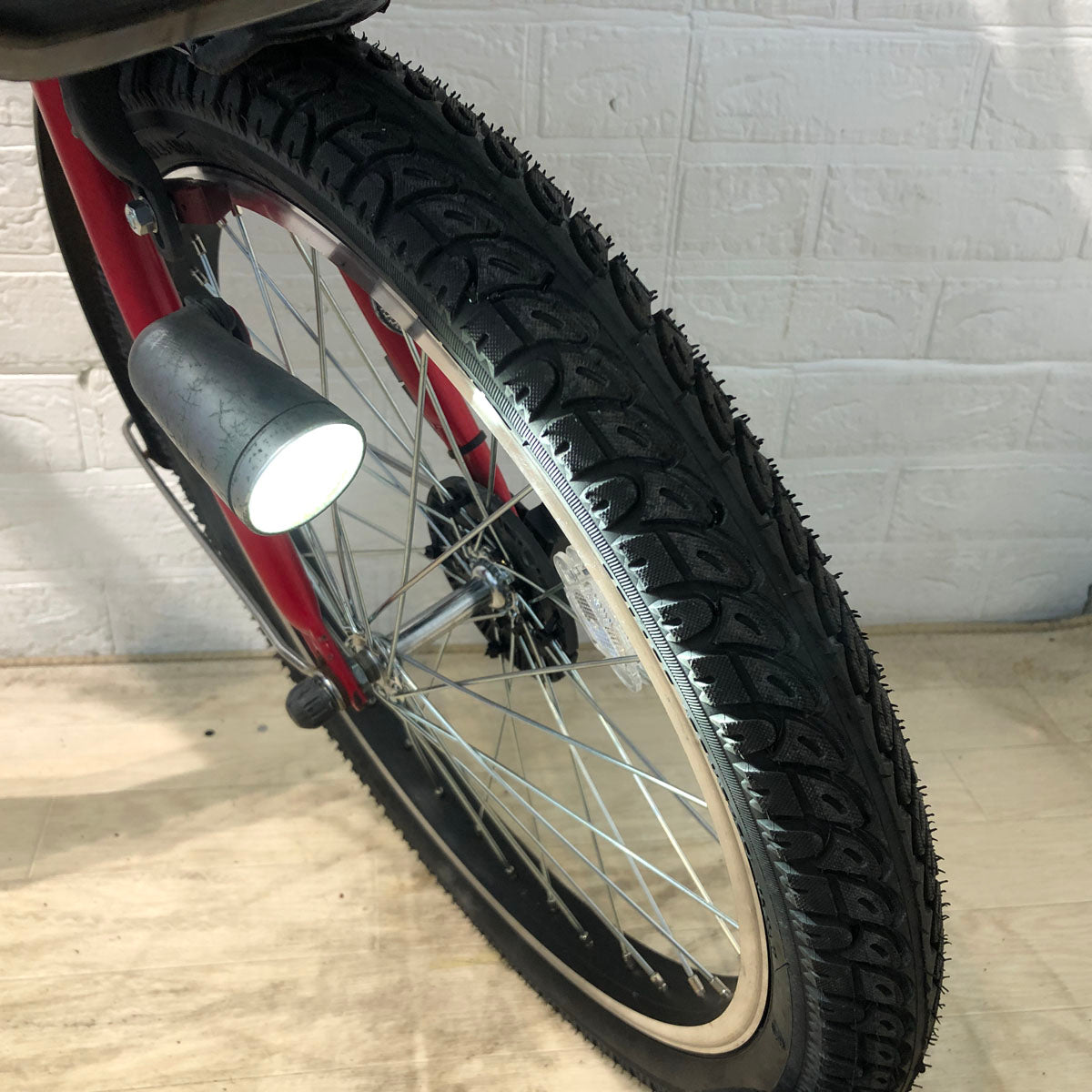 中古電動自転車 ブリヂストン アンジェリーノ プティット e レッド 20インチ YA093