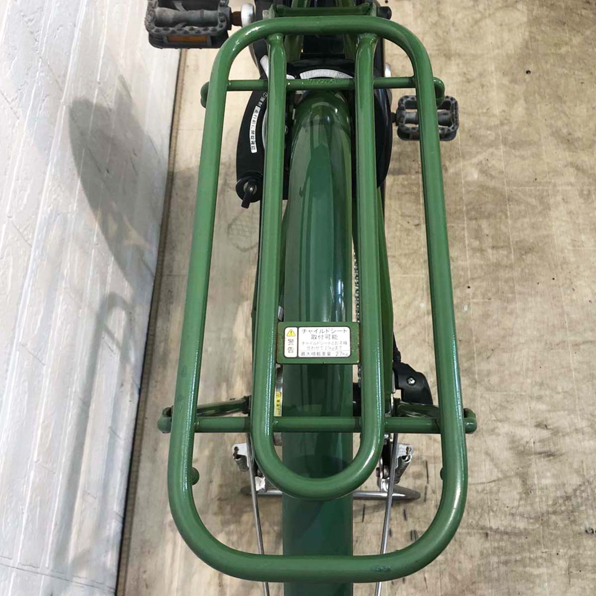 中古電動自転車 ブリヂストン アシスタ ファイン グリーン 24インチ YG010